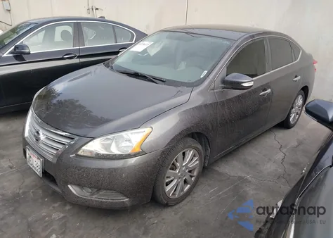 2013 Nissan Sentra Sl z USA, uszkodzony, nr VIN 3N1AB7AP3DL708600